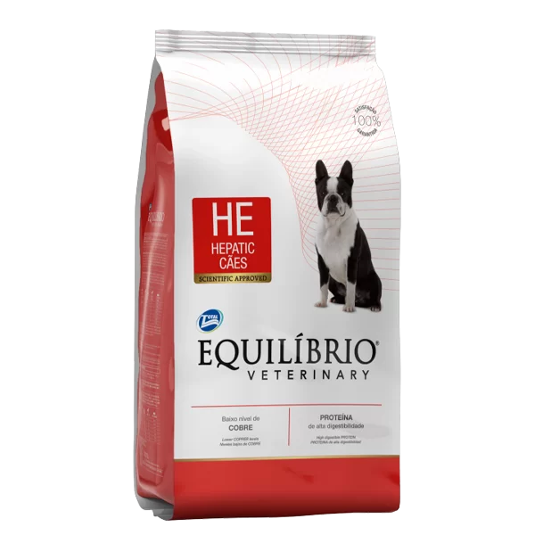 Alimento Equilibrio Veterinary HE Hepatic Perro Adulto de Todas las Razas
