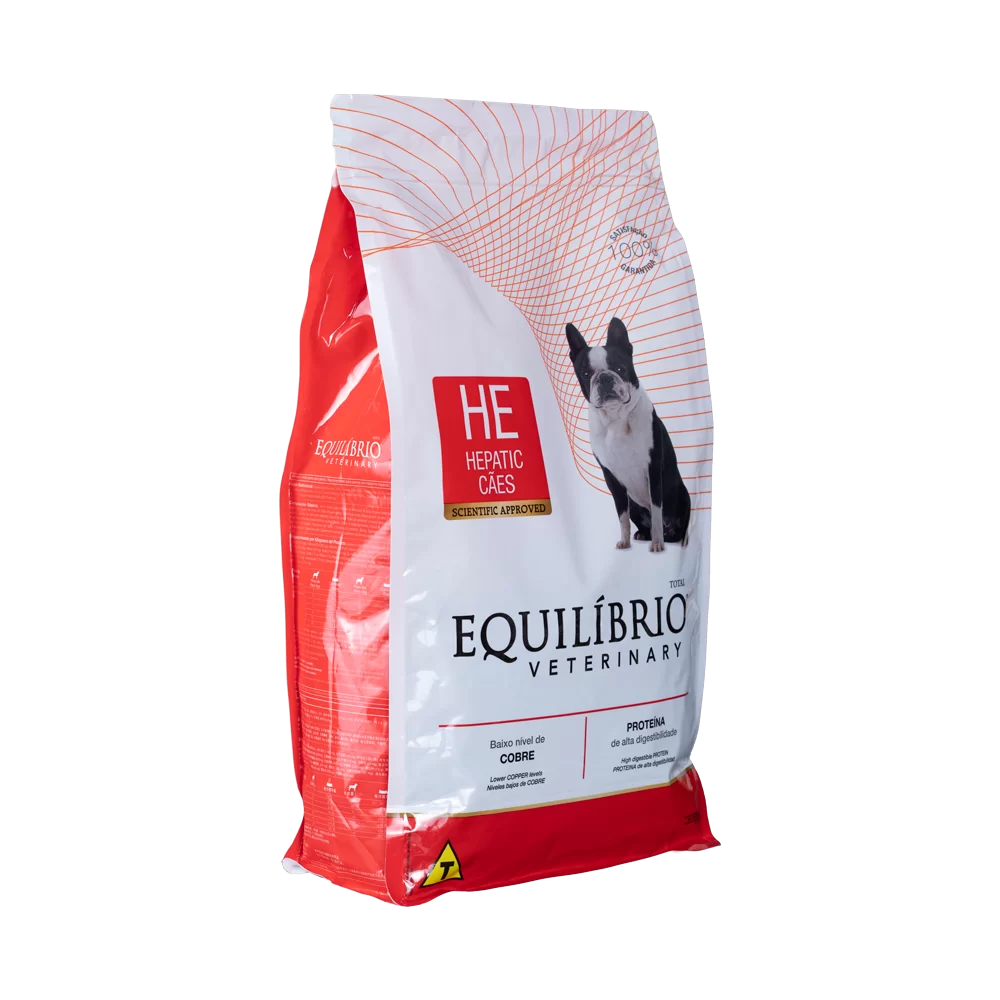 Alimento Equilibrio Veterinary HE Hepatic Perro Adulto de Todas las Razas