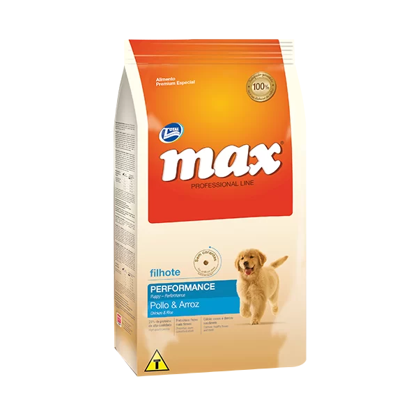 Alimento Max Professional Line Performance para Perros Cachorros sabor a Pollo