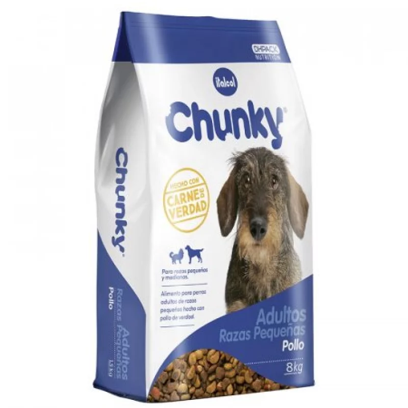 Alimento Chunky Adulto Razas Pequeñas para Perro sabor a Pollo