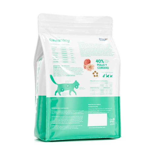Alimento Chunky Gatito para Gato Kitten sabor a Pollo y Cordero