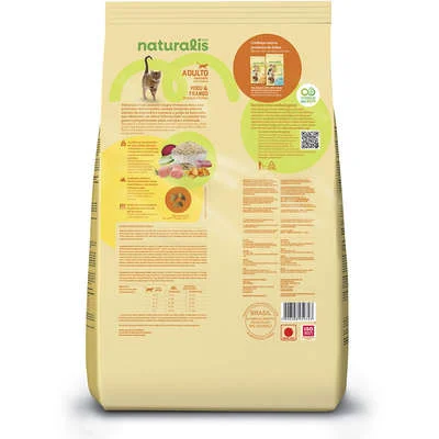 Alimento Naturalis para Gato Adulto Castrado sabor a Pollo y Pavo