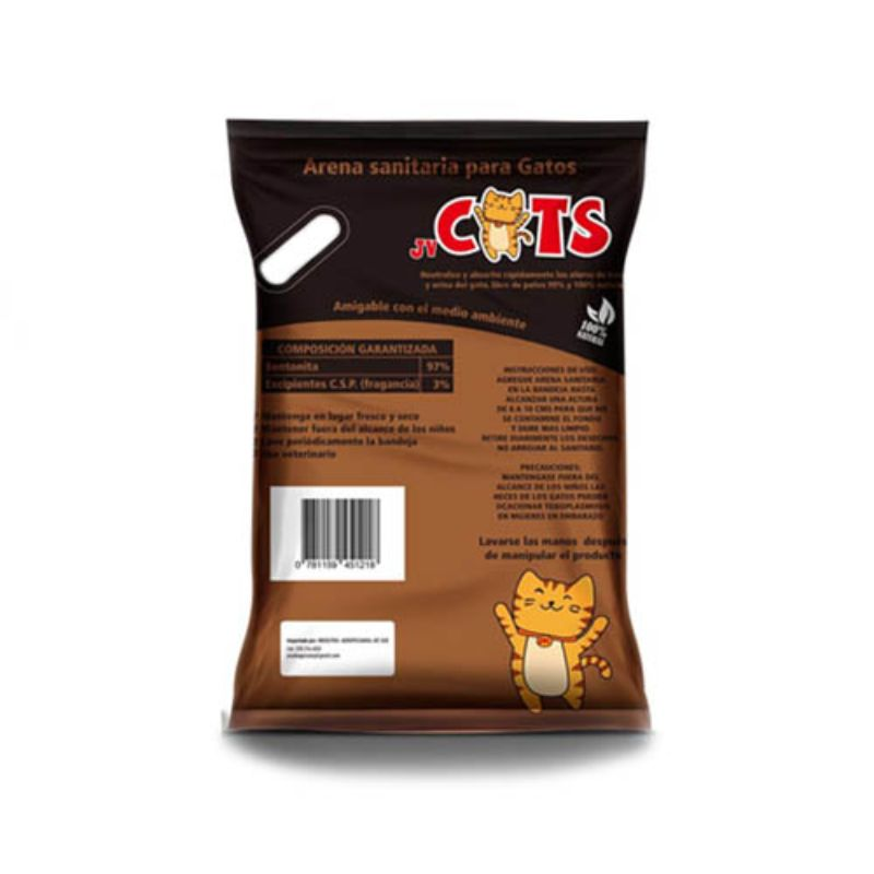 Aseo Arena JV Cats para Gatos Café