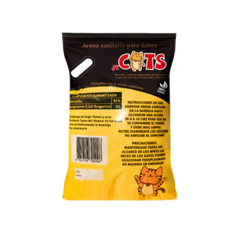 Aseo Arena JV Cats para Gatos Limón