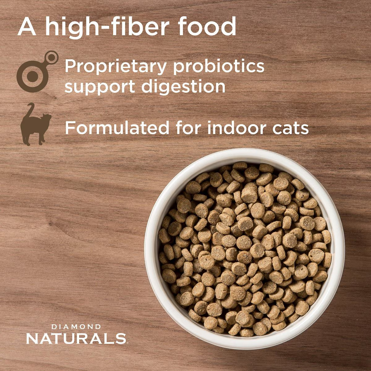 Alimento Diamond Naturals Indoor Cat para Gato Adulto
