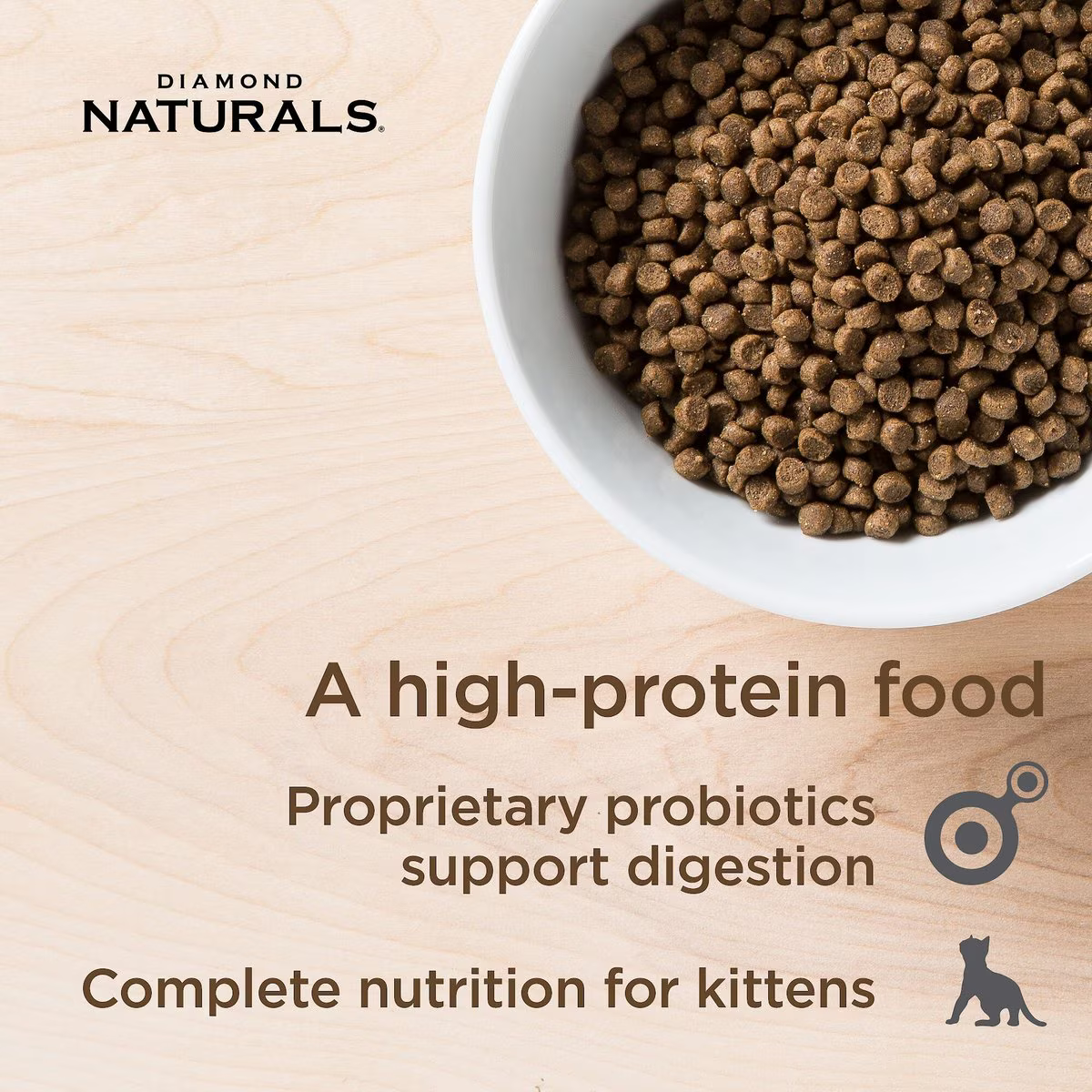 Alimento Diamond Naturals Kitten Cat para Gato Gatito