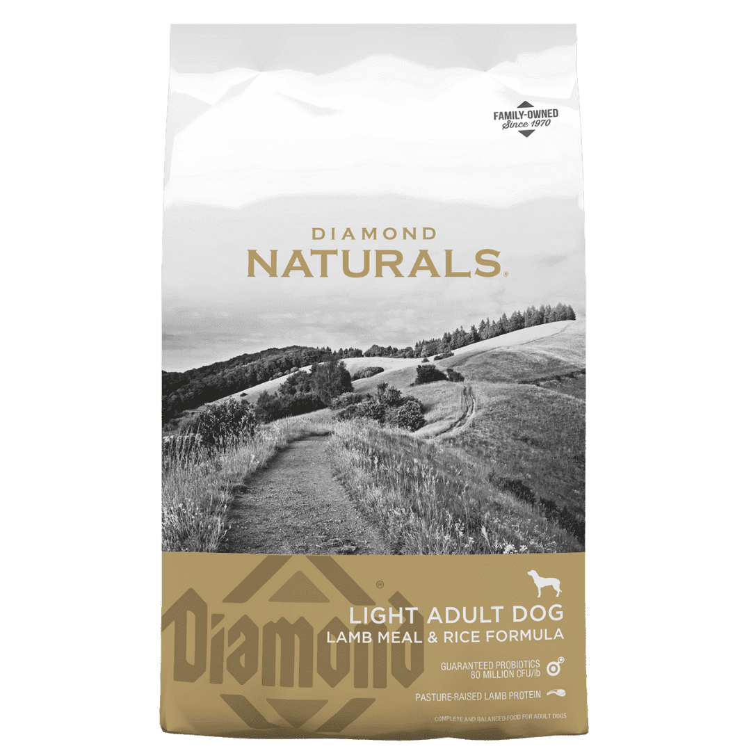 Alimento Diamond Naturals Cordero y Arroz Light Perros Adultos