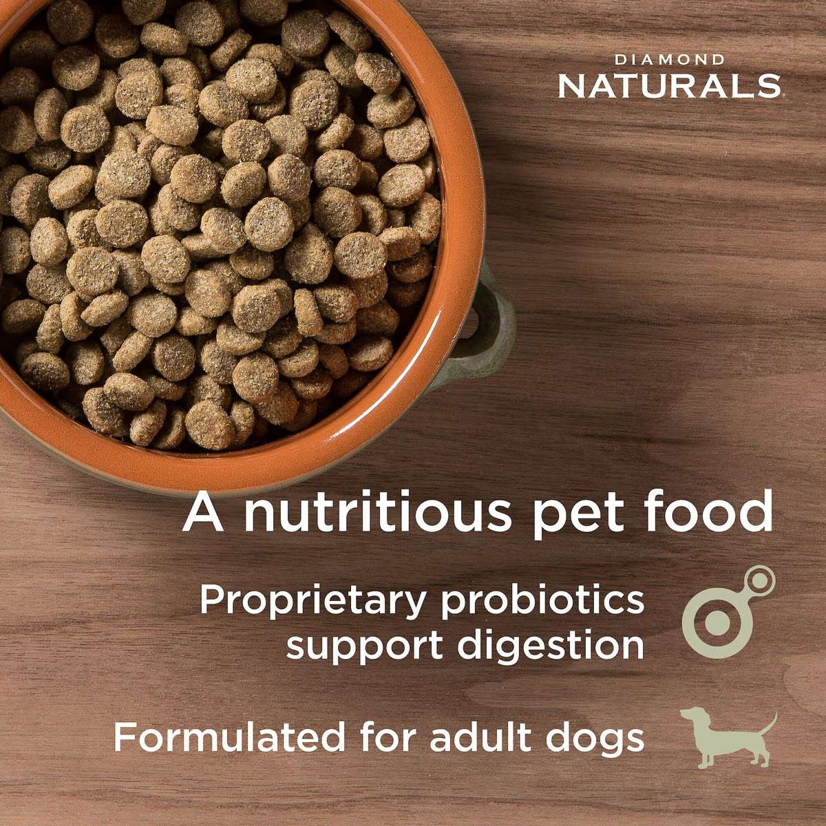 Alimento Diamond Naturals Cordero y Arroz Light Perros Adultos