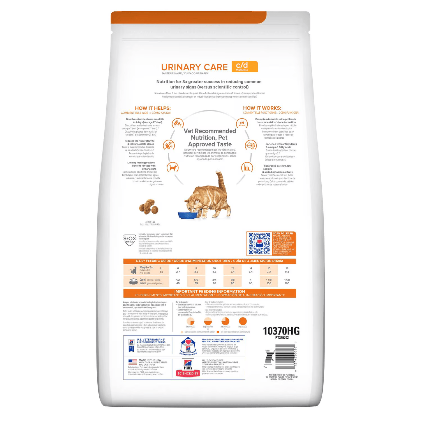 Alimento Hills Urinary Care C/D Multicare Para Gatos Adultos