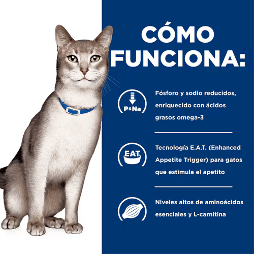 Alimento Hills KD Kidney Care para Gatos Adultos