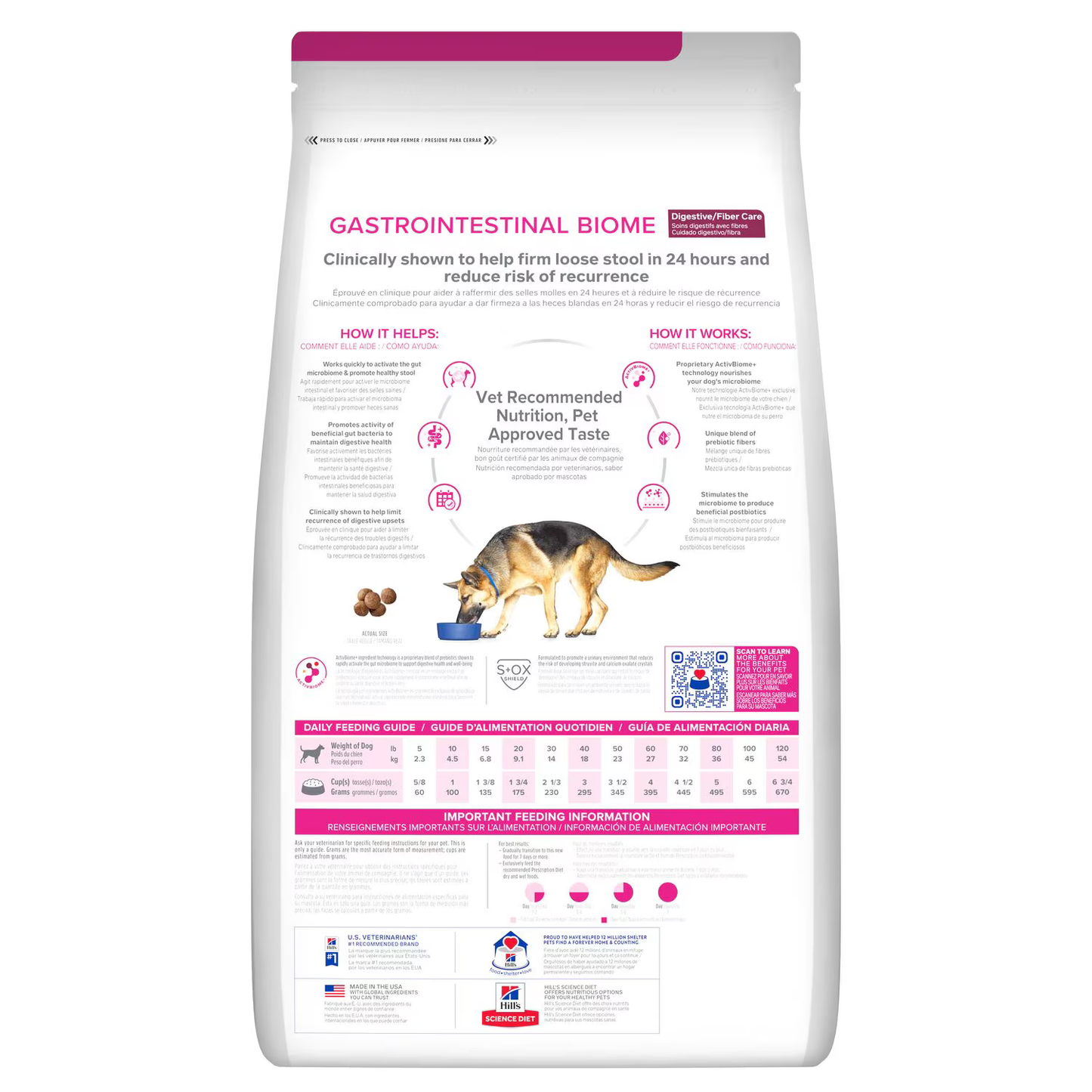 Alimento Hills Gastrointestinal Biome para Perros Adultos