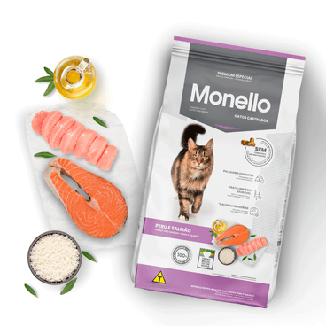 Alimento Monello para Gato Adulto Castrado