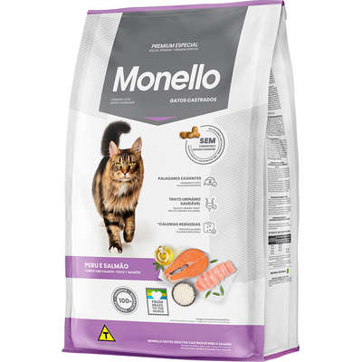 Alimento Monello para Gato Adulto Castrado