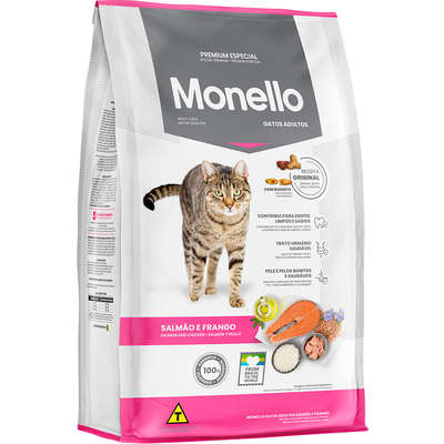 Alimento Monello para Gato Adulto Salmon