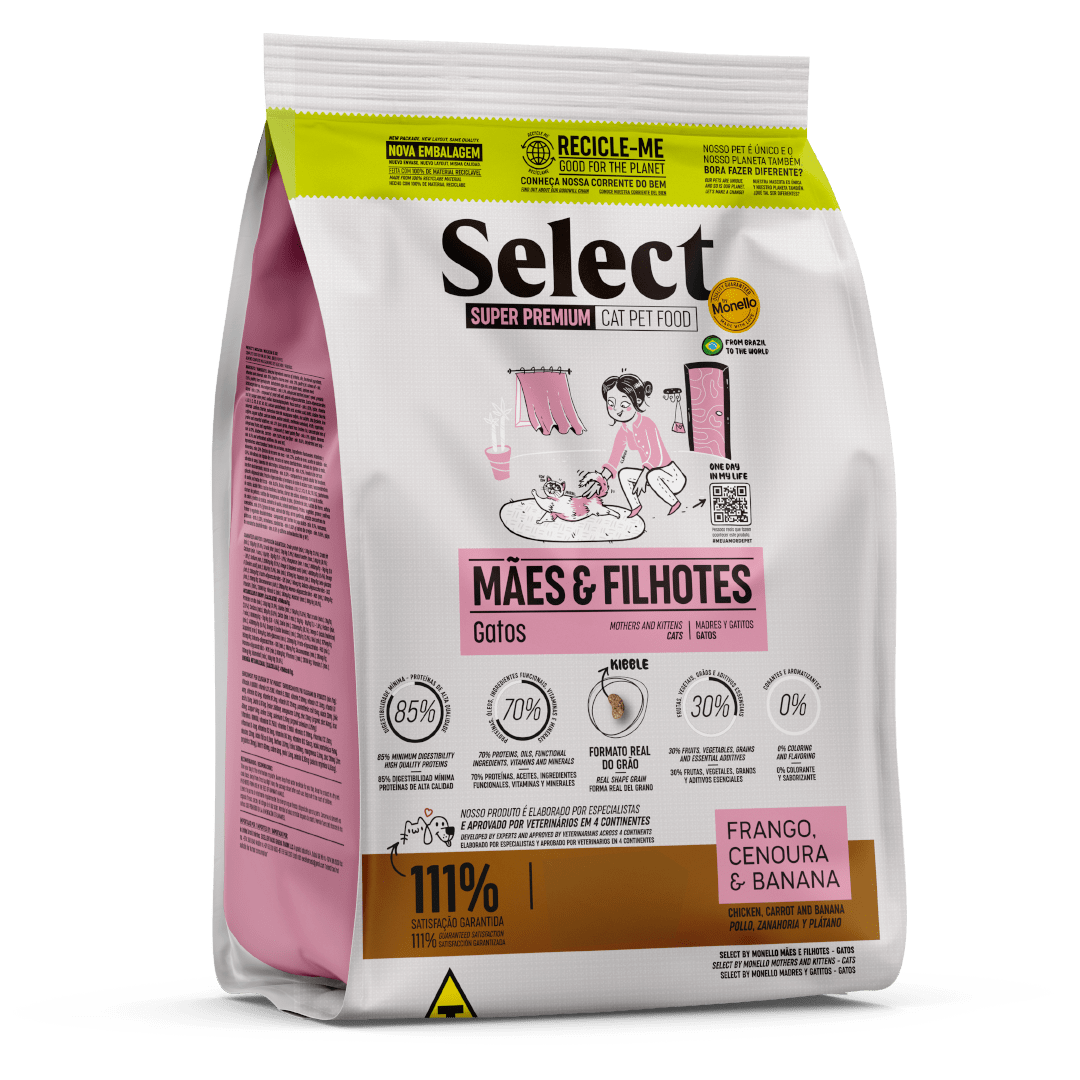 Alimento Select By Monello Madres y Gatitos para Gato