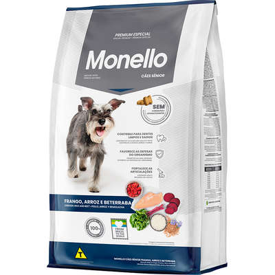 Alimento Monello Senior para Perro Adulto Mayor 7+