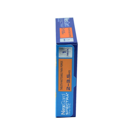 Medicamento Nexgard Spectra Antiparasitario y Externo Masticable para Perros de 2 a 3.5 Kg