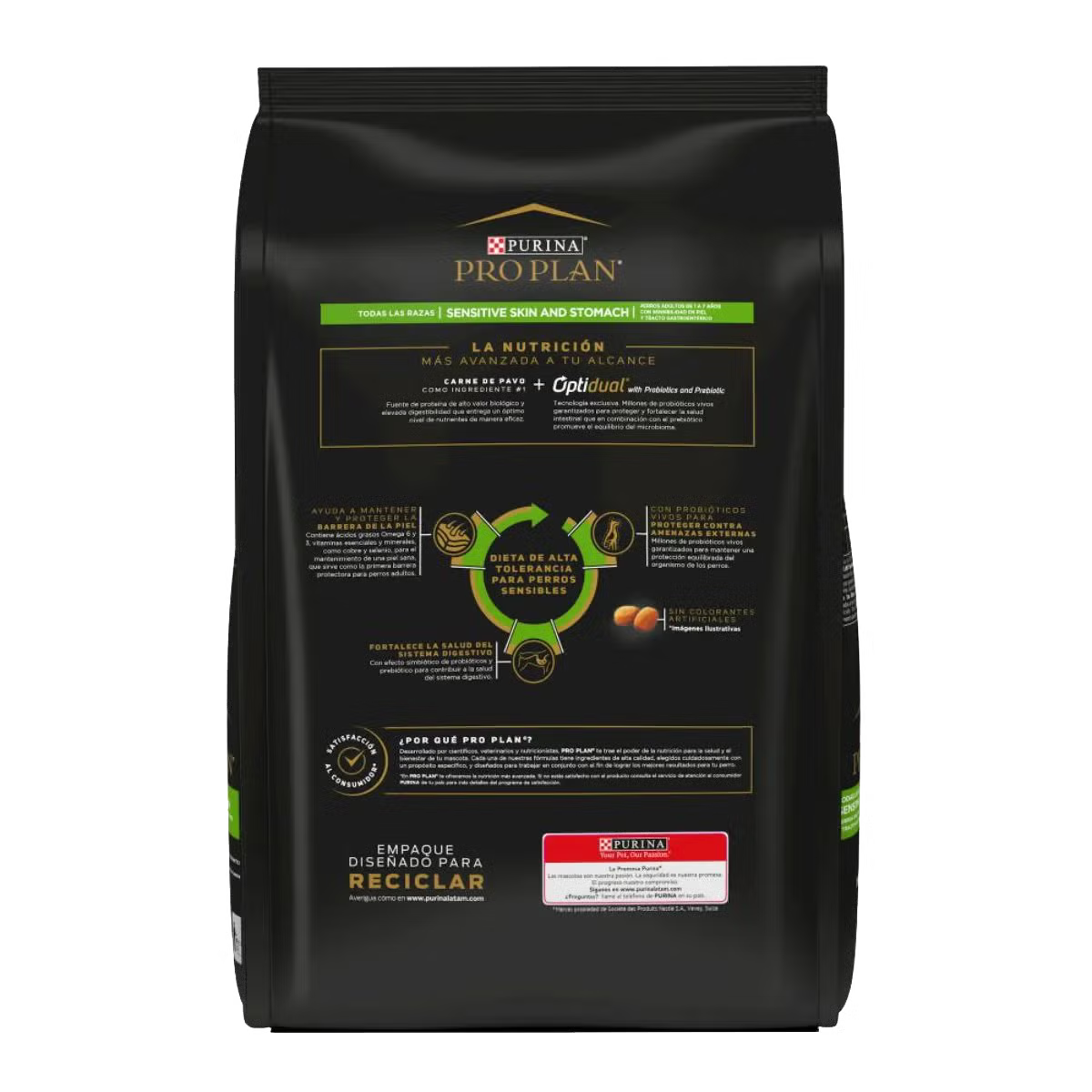 Alimento Pro Plan Sensitive Skin and Stomach para Perros Adultos
