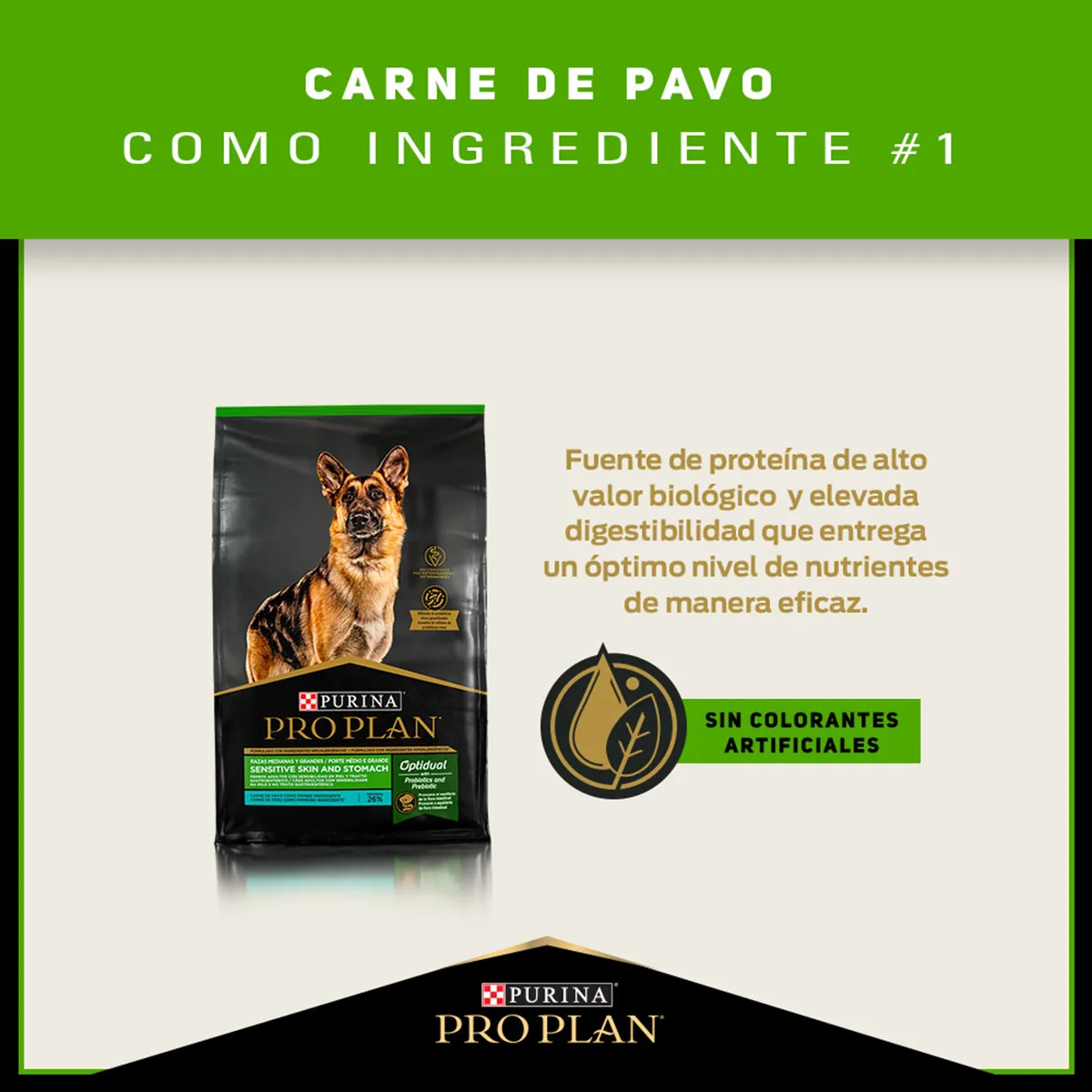 Alimento Pro Plan Sensitive Skin and Stomach para Perros Adultos