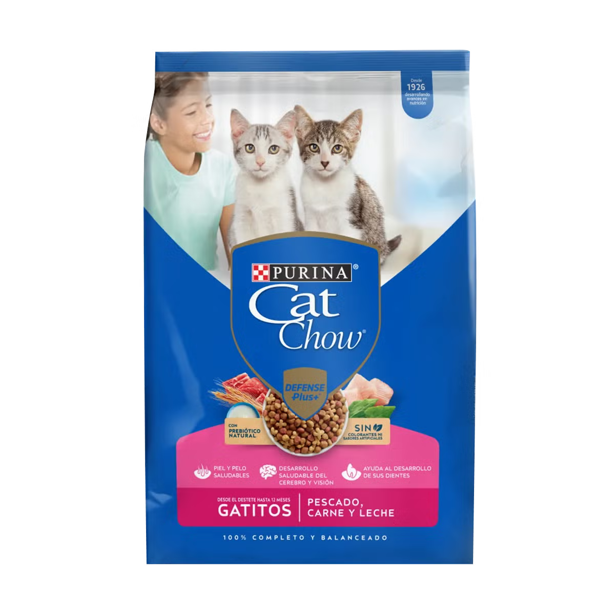Alimento Cat Chow Gatitos para Gatos Sabor a Pescado