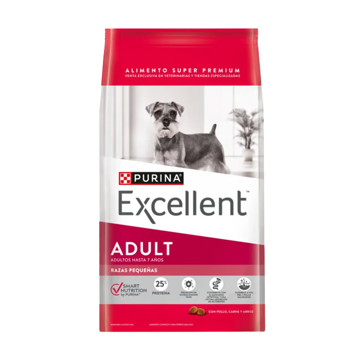 Alimento Purina Excellent Razas Pequeñas para Perros Adultos