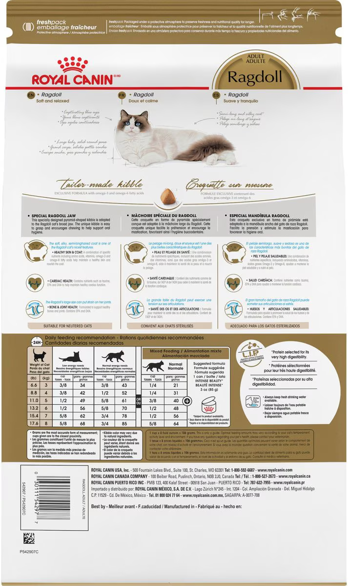 Alimento Royal Canin Ragdoll para Gato Adulto