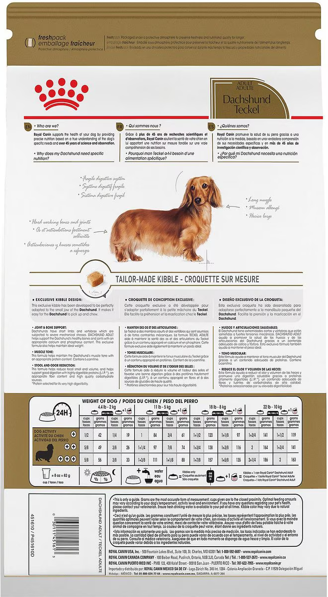 Alimento Royal Canin Dachshund para Perro Adulto