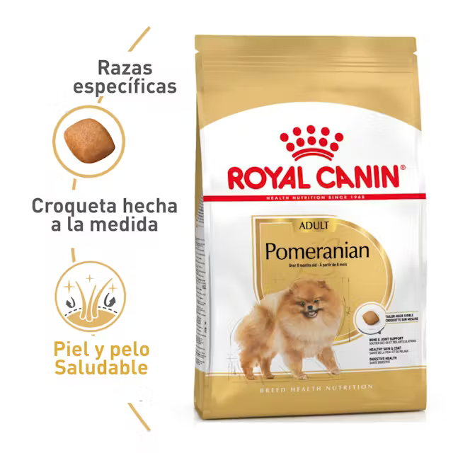 Alimento Royal Canin Pomeranian para Perro Adulto