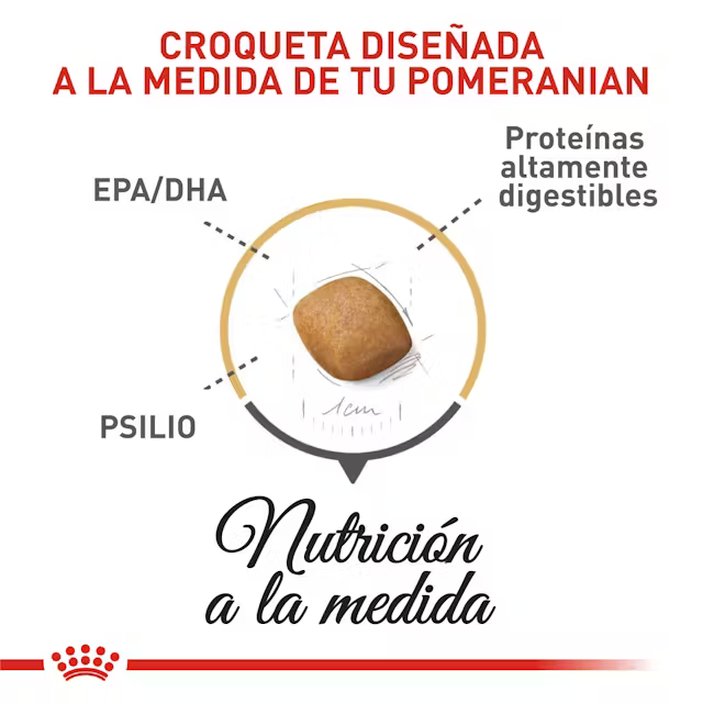 Alimento Royal Canin Pomeranian para Perro Adulto
