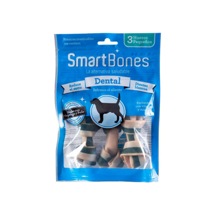 Snack SmartBones Dental para Perros x 3 Unidades