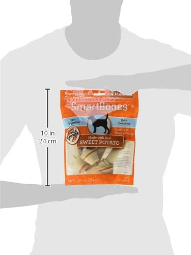 Snack SmartBones Sweet Potato Medium para Perros X 4 unidades