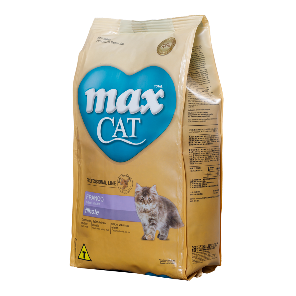 Alimento Max Cat Kitten para Gatos Gatitos
