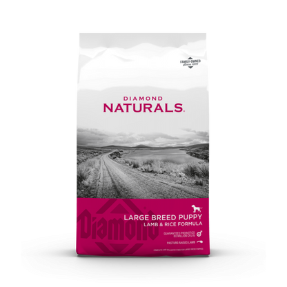 Alimento Diamond Naturals Large Breed Puppy para Perros Cachorros de Razas Grandes