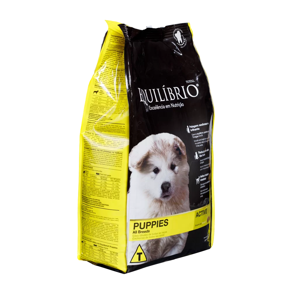 Alimento Equilibrio Puppies Active para Perro Cachorro de Todas las Razas
