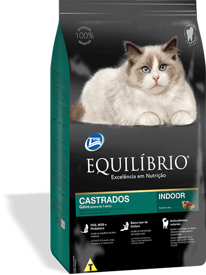 Alimento Equilibrio para Gato Adulto Castrado Mayor Senior 7+