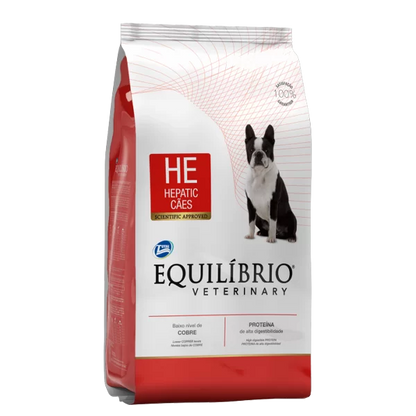 Alimento Equilibrio Veterinary HE Hepatic Perro Adulto de Todas las Razas