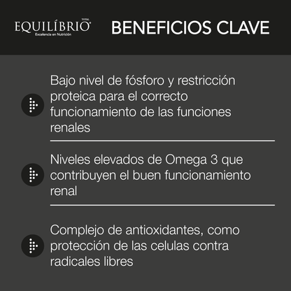 Alimento Equilibrio Veterinary Renal RE Perro Adulto de Todas las Razas