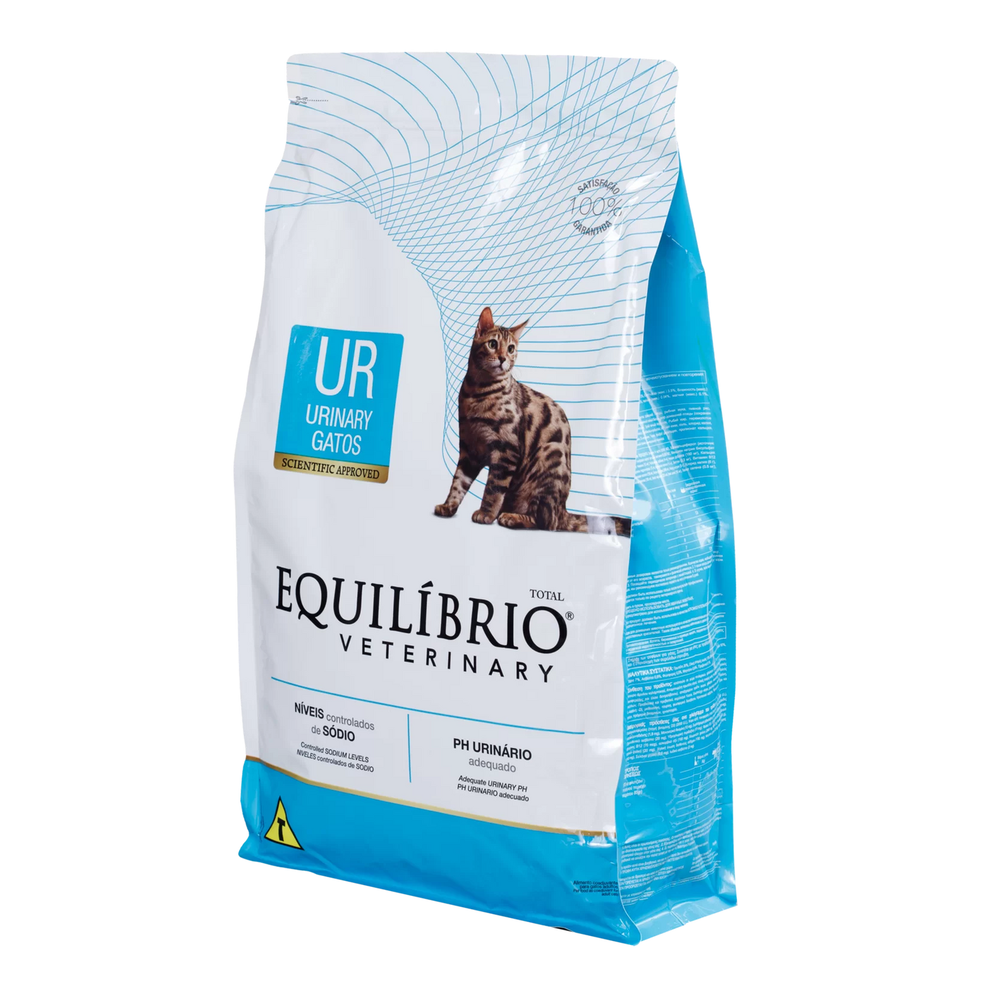 Alimento Equilibrio Veterinary UR Urinary para Gato Adulto