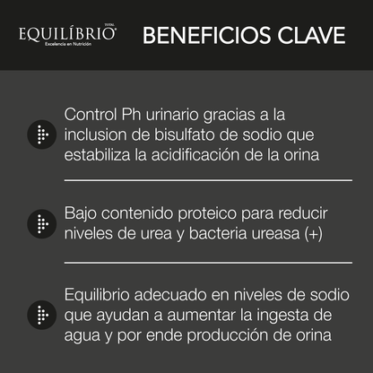 Alimento Equilibrio Veterinary UR Urinary para Gato Adulto