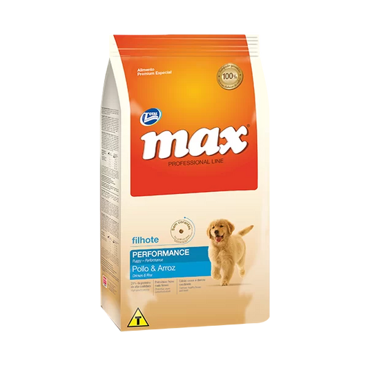 Alimento Max Professional Line Performance para Perros Cachorros sabor a Pollo