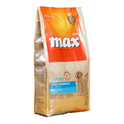 Alimento Max Professional Line Performance para Perros Cachorros sabor a Pollo