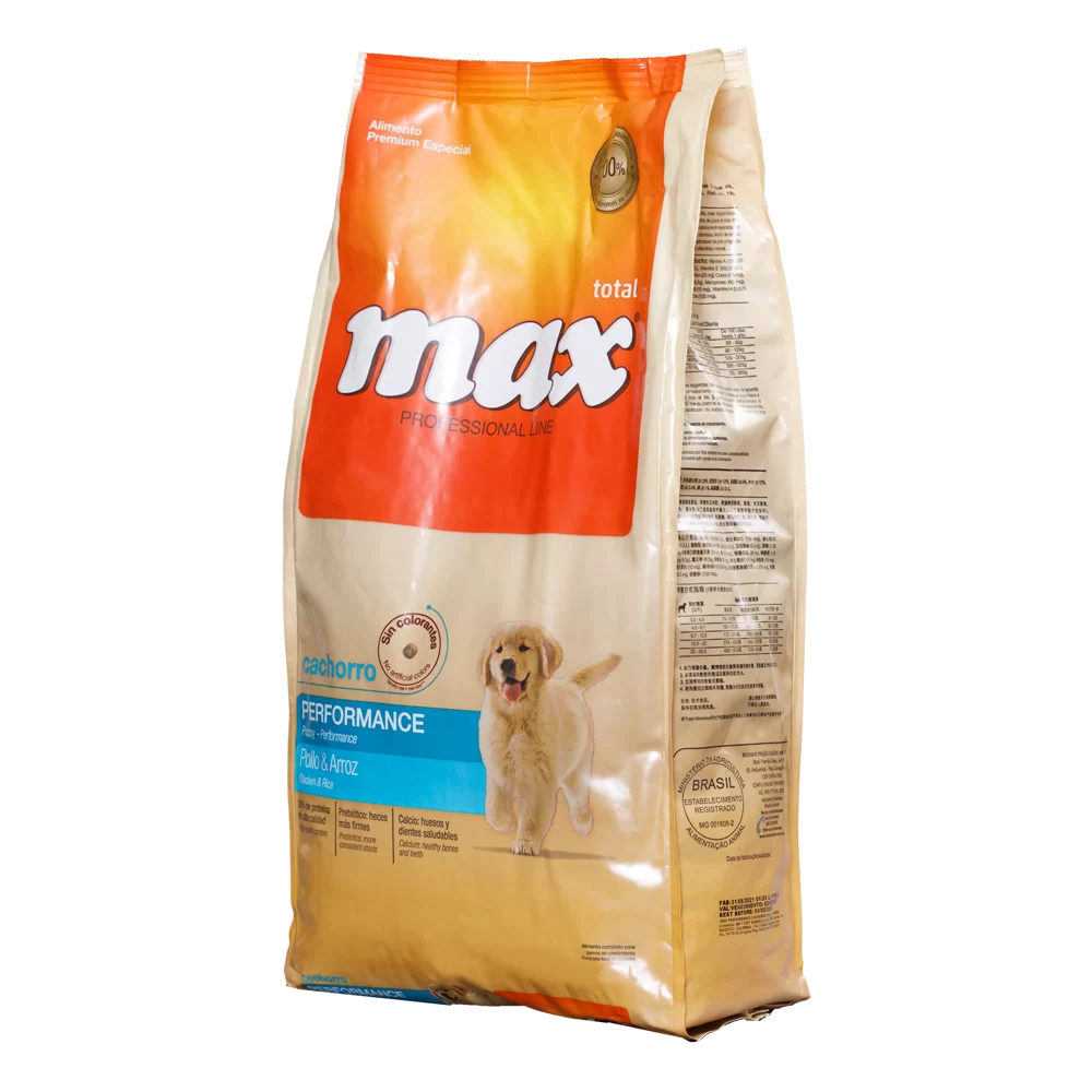 Alimento Max Professional Line Performance para Perros Cachorros sabor a Pollo