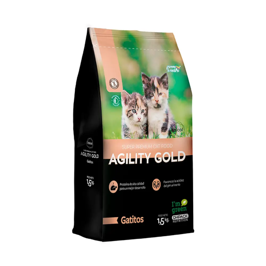 Alimento Agility Gold Kitten para Gato Gatitos