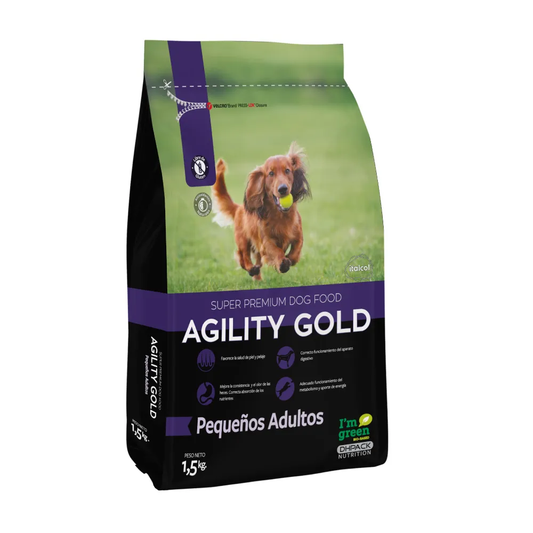 Alimento Agility Gold Pequeños Adultos para Perros de Razas Pequeñas