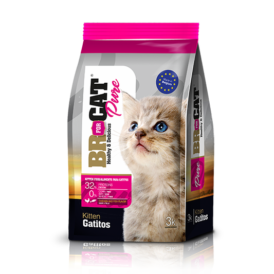 Alimento BR For Cat Pure para Gato Gatito