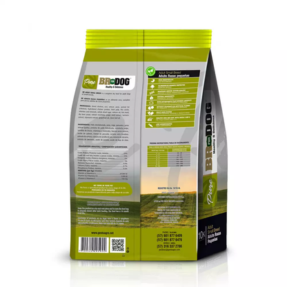 Alimento BR For Dog Pure para Perro Adulto Razas Pequeñas