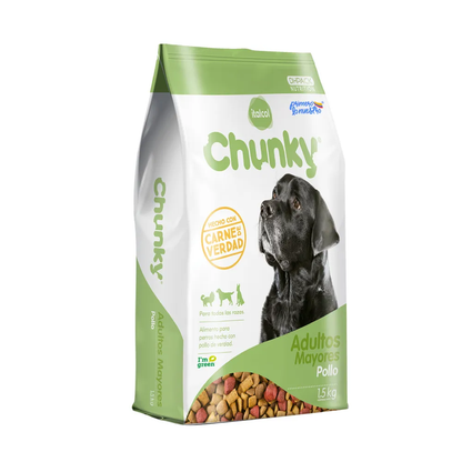 Alimento Chunky Adulto Mayor para Perro Senior sabor a Pollo