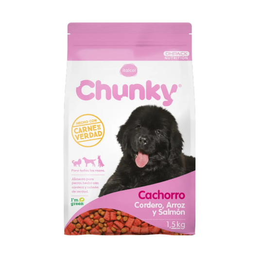 Alimento Chunky Cachorro para Perro Puppy sabor a Cordero