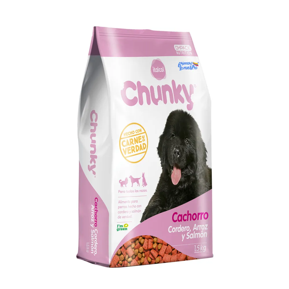 Alimento Chunky Cachorro para Perro Puppy sabor a Cordero