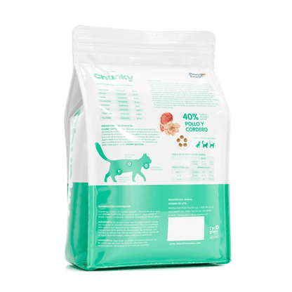 Alimento Chunky Gatito para Gato Kitten sabor a Pollo y Cordero